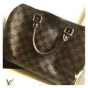 Louis Vuitton Damier Speedy 30 - 100% Authentic